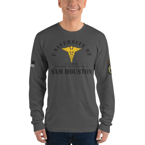 University of Sam Houston Medical Made In The USA Long sleeve t-shirt
